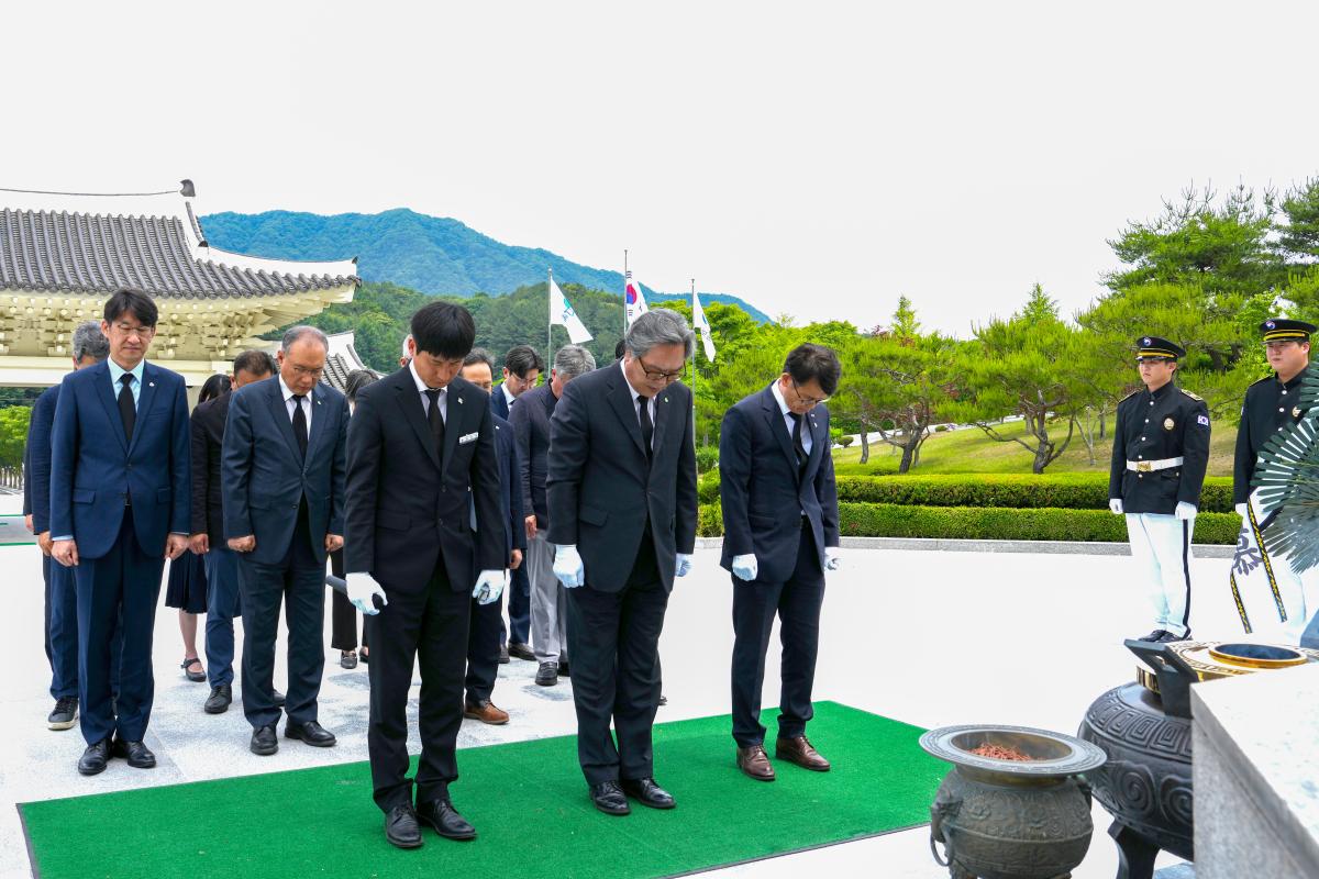 호국보훈의 달 기념 임실호국원 참배 사진1