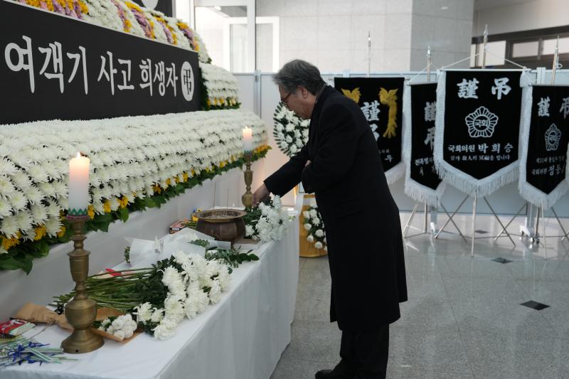 제주항공 여객기 사고 희생자 추모 및 임실호국원 참배